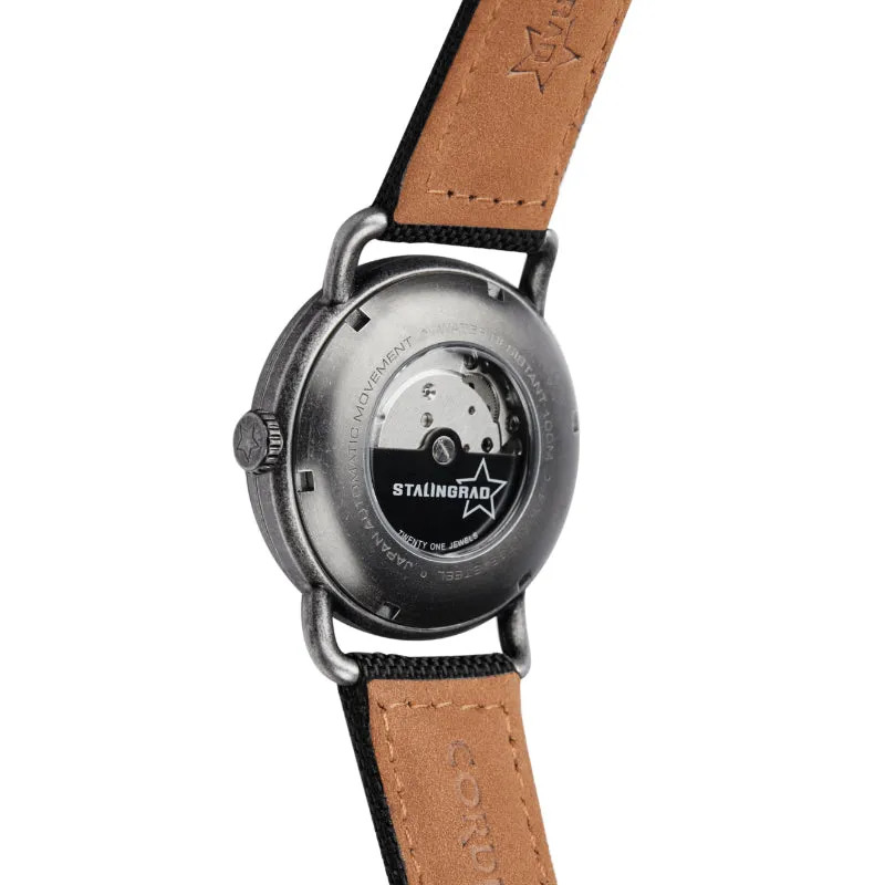 Rodim. Green Sandwich Dial. Black Cordura Strap. SG-2800-02