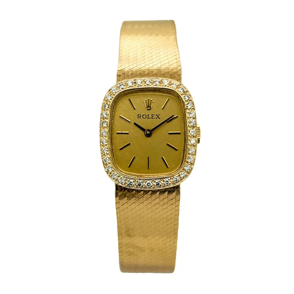 Rolex Cellini 18kt Yellow Gold Diamond - Pre-Owned