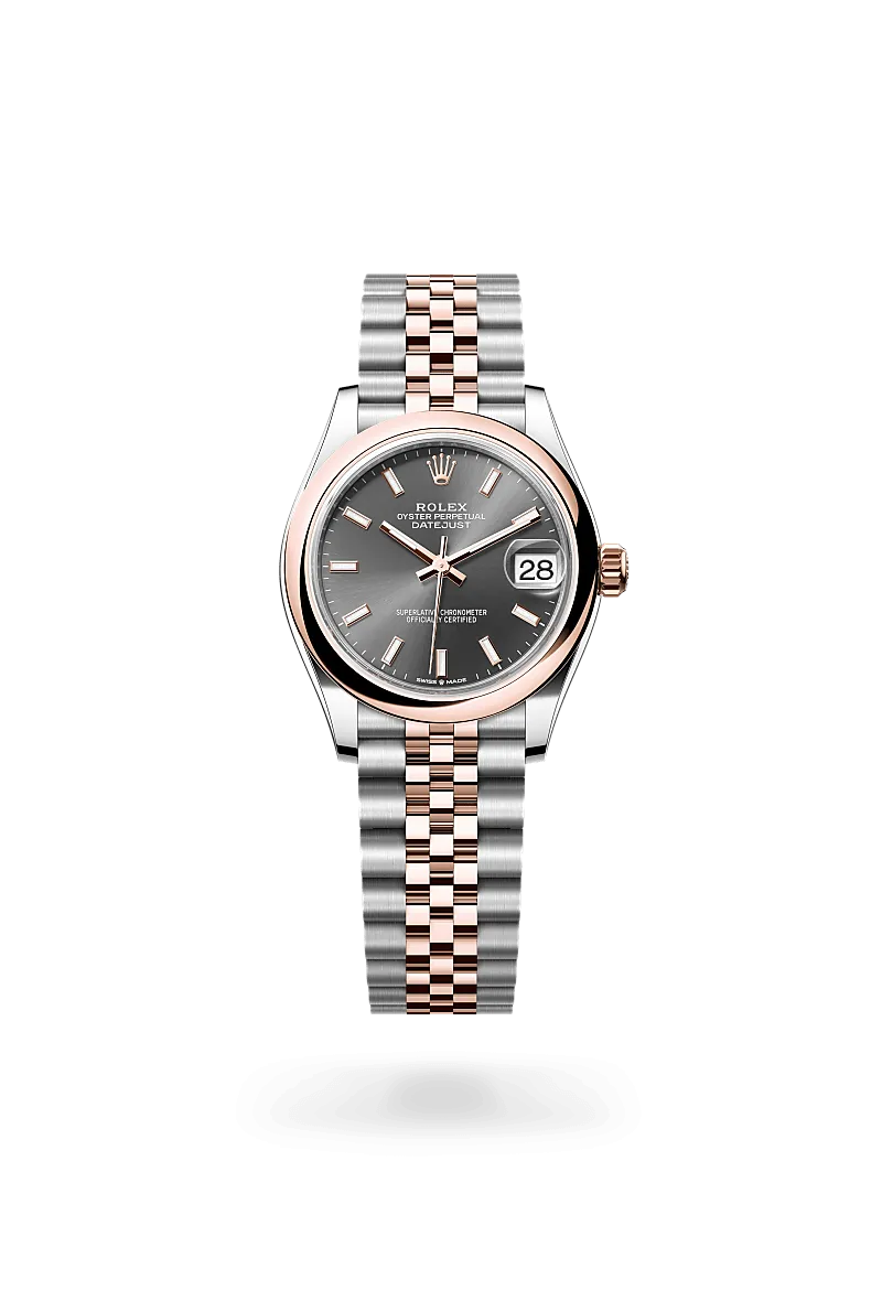Rolex Datejust 31 in Everose Rolesor - combination of Oystersteel and Everose gold, M278241-0018 | Walters & Hogsett