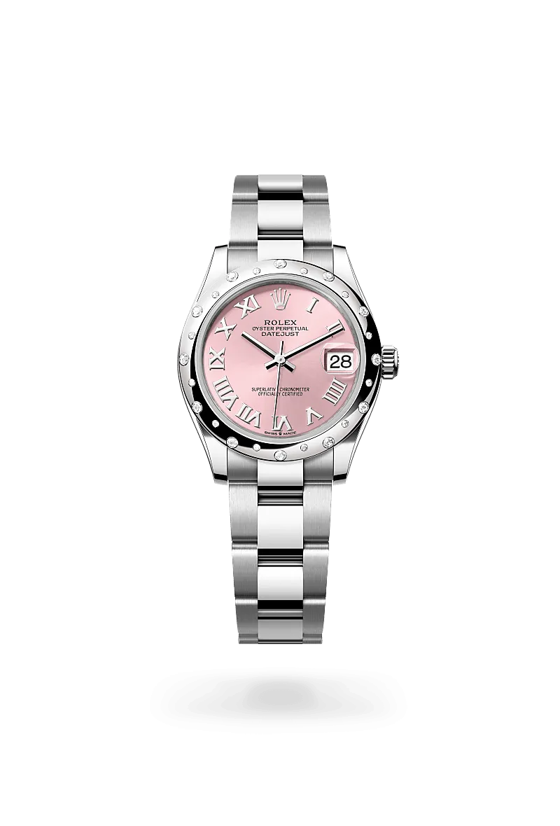 Rolex Datejust 31 in White Rolesor - combination of Oystersteel and white gold, M278344RBR-0021 | Walters & Hogsett