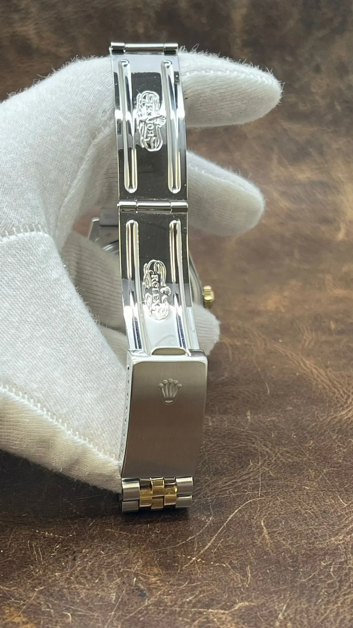 Rolex Datejust Turn-o-graph 36mm 16253 Champagne Dial Automatic Watch