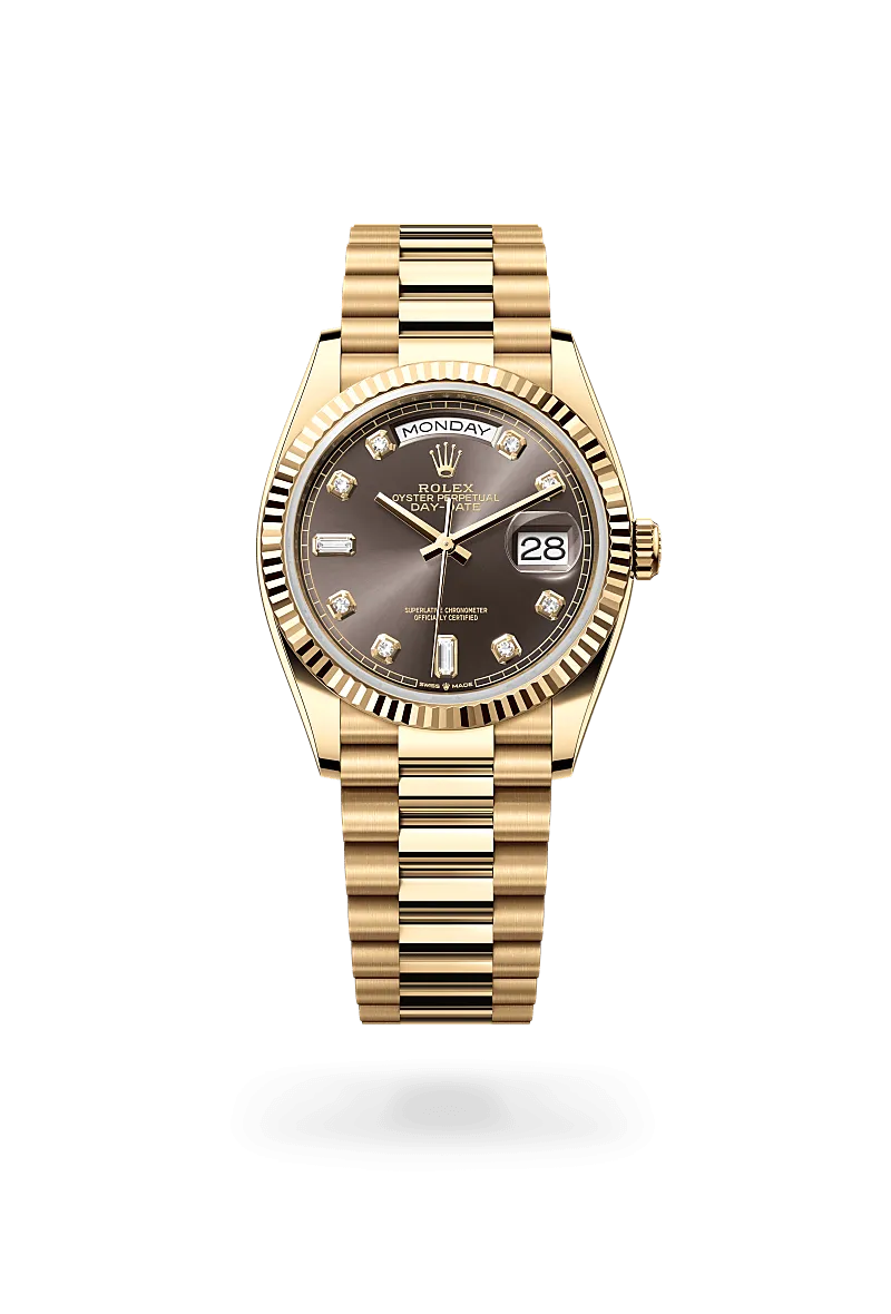 Rolex Day-Date 36 in 18 kt yellow gold, M128238-0022 | Walters & Hogsett