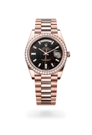 Rolex Day-Date 40 in 18 kt Everose gold, M228345RBR-0016 | Walters & Hogsett
