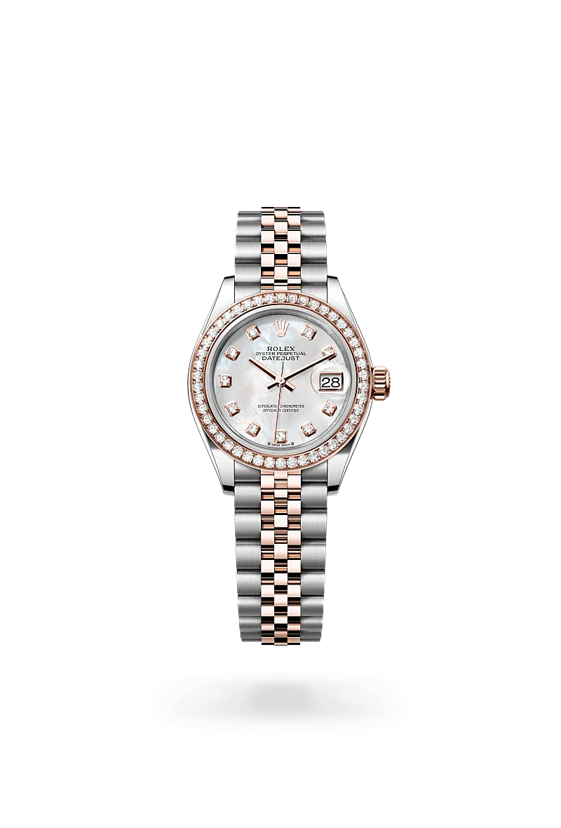 Rolex Lady-Datejust in Everose Rolesor - combination of Oystersteel and Everose gold, M279381RBR-0013 | Walters & Hogsett