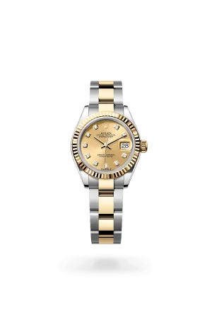Rolex Lady-Datejust in Yellow Rolesor - combination of Oystersteel and yellow gold, M279173-0012 | Walters & Hogsett