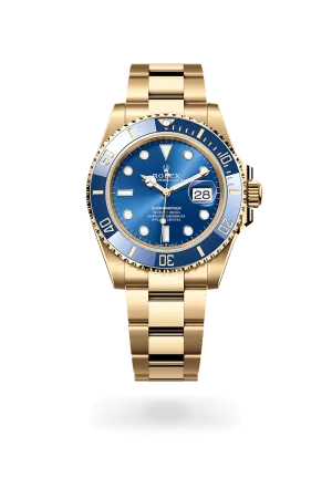 Rolex Submariner Date in 18 kt yellow gold, M126618LB-0002 | Walters & Hogsett