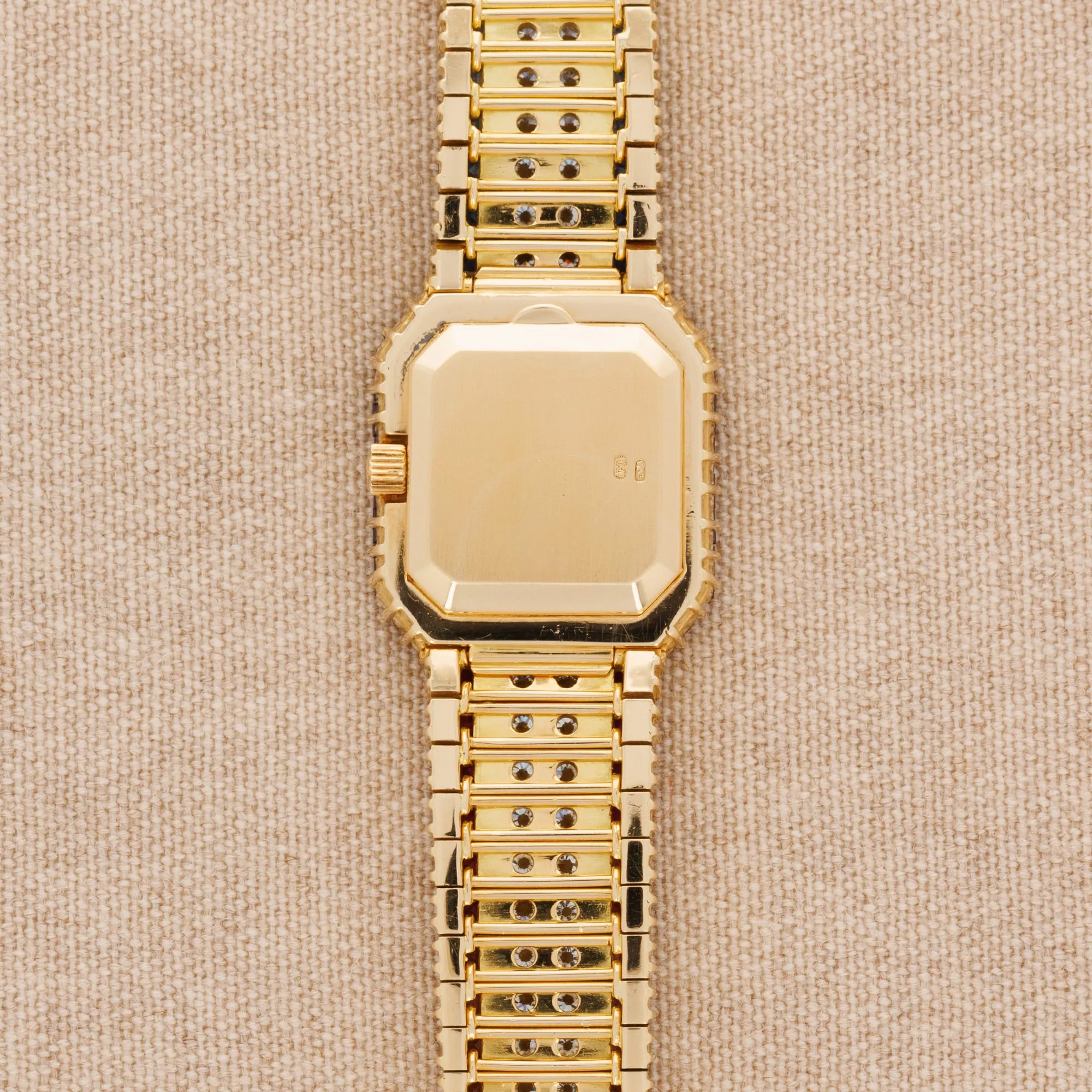 Rolex Yellow Gold Rainbow Diamond & Sapphire Cellini Watch (Private Sale)