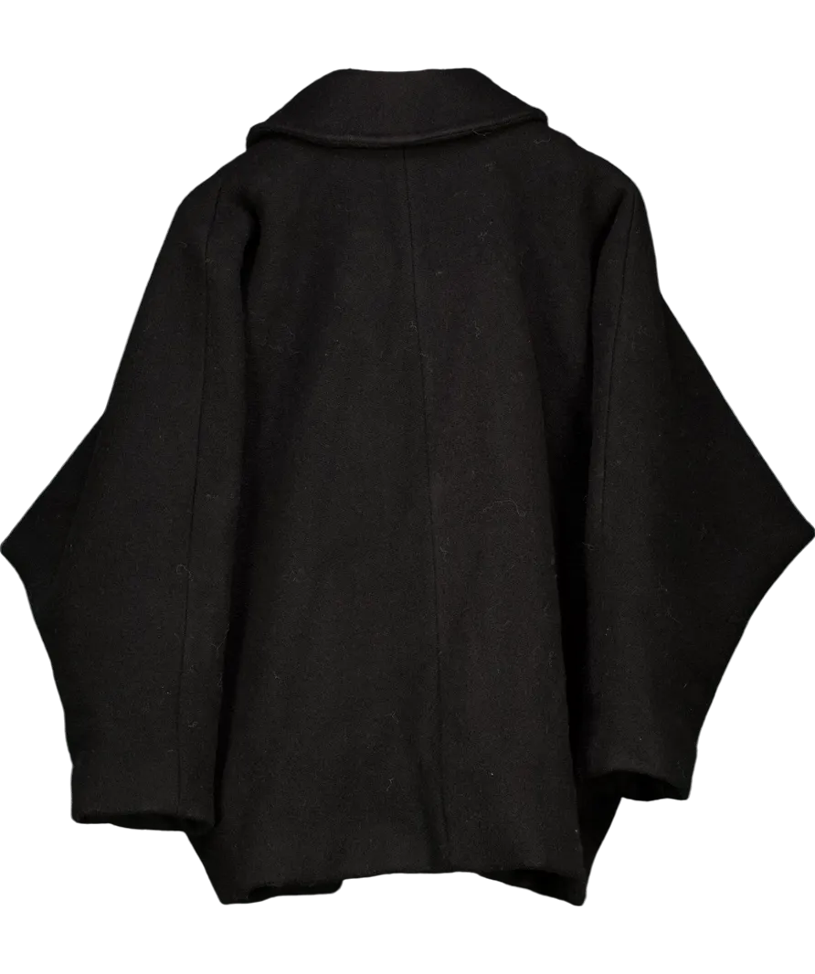 Rosae Black Le Esquiros Coat UK 6