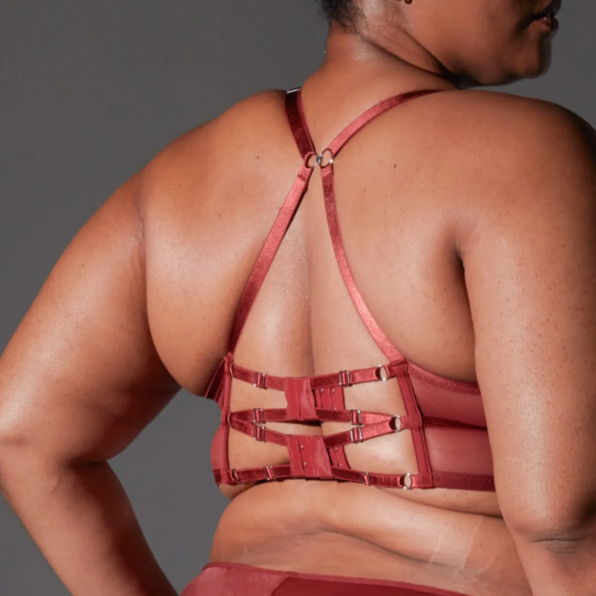 Scorpio Bra - Ruby