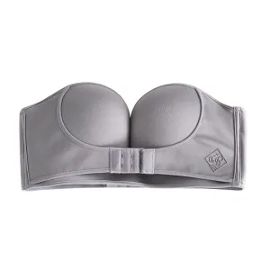Sexy Invisible Bras Women Push Up Strapless Bra Lingerie Backless Brassiere Seamless Bralette Underwear for Wedding Dress #F
