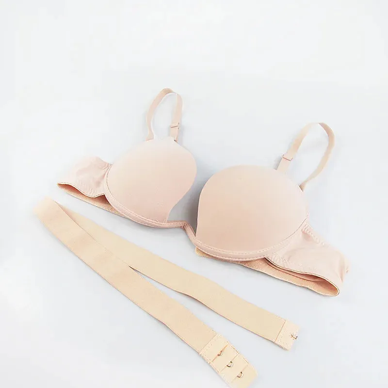 Sexy U Backless Push-Up Bra - Deep U Low Cut Intimates