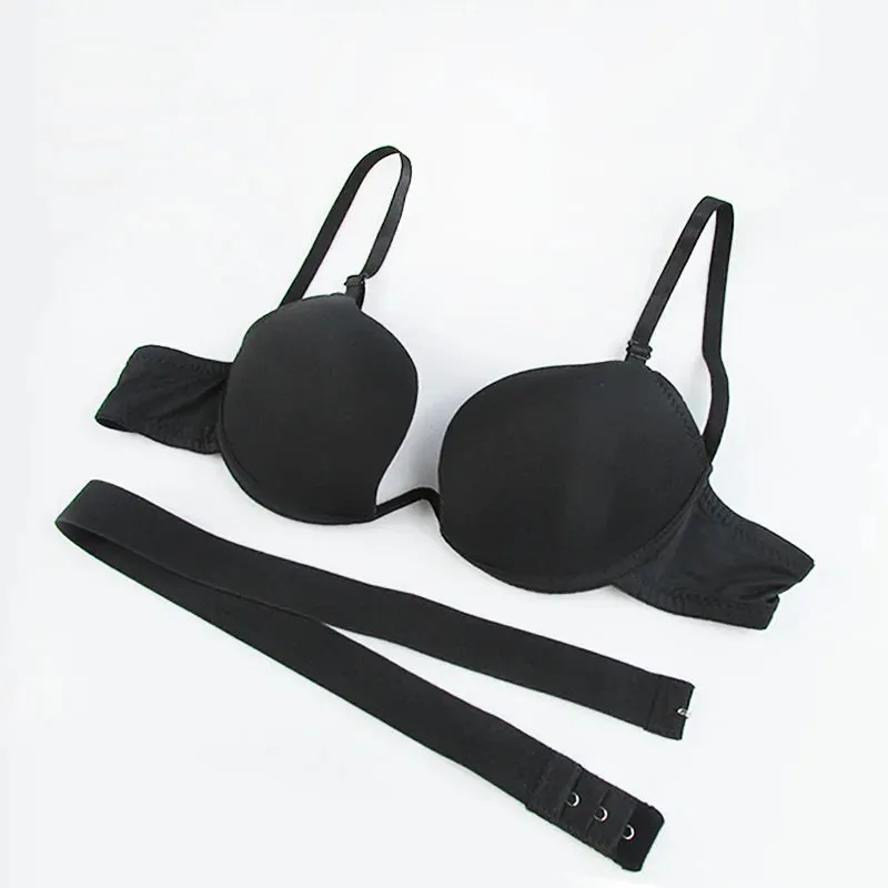 Sexy U Backless Push-Up Bra - Deep U Low Cut Intimates