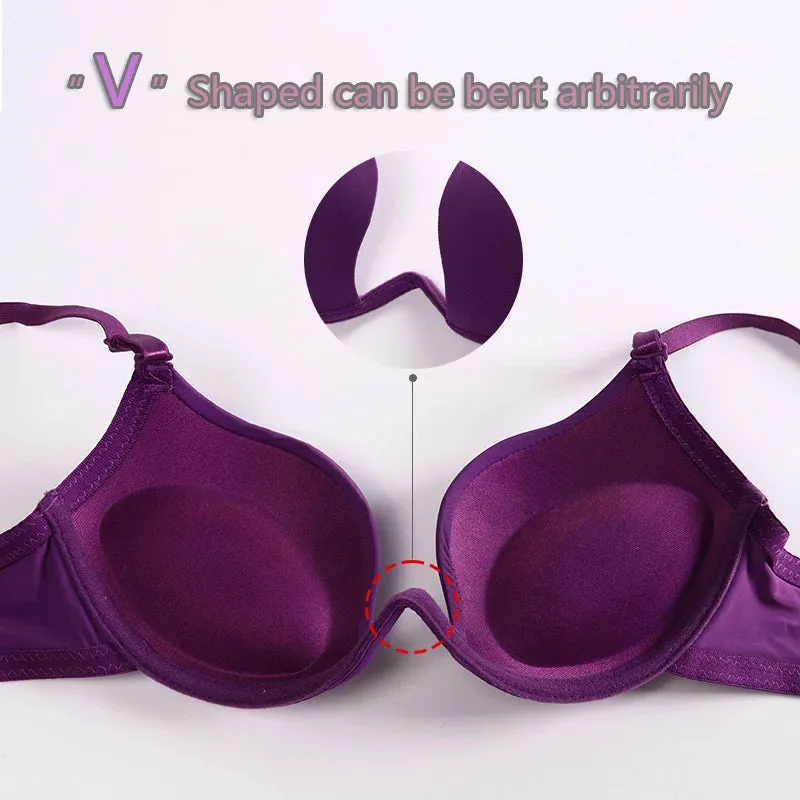 Sexy U Backless Push-Up Bra - Deep U Low Cut Intimates