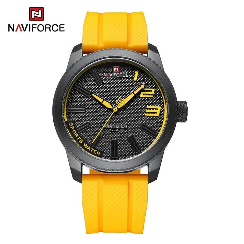 Silicone Strap Military Watch - 30ATM Waterproof