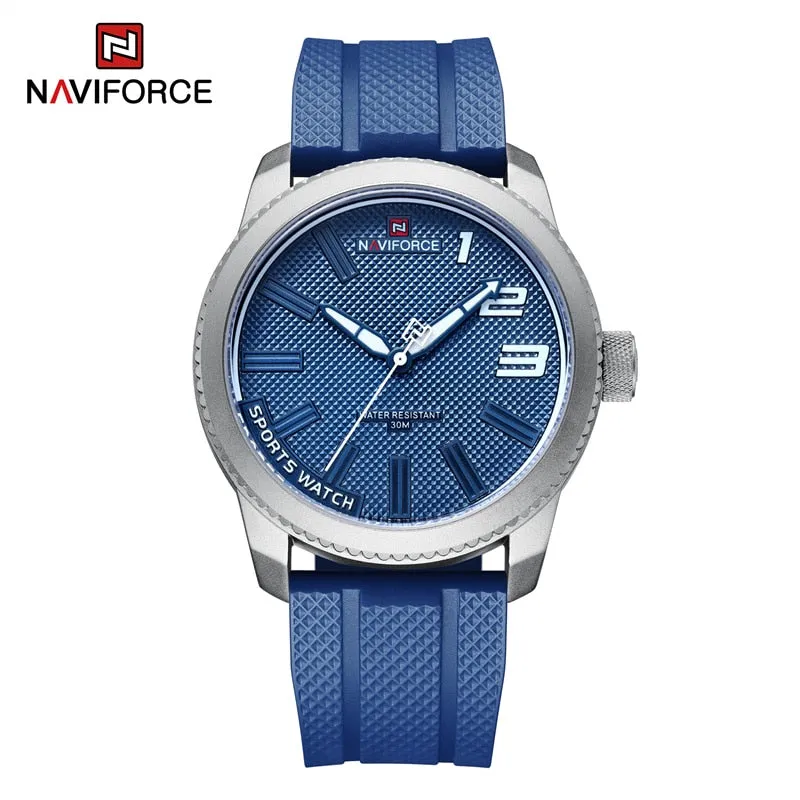 Silicone Strap Military Watch - 30ATM Waterproof