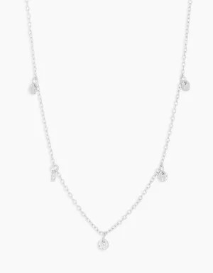 Silver Disc Choker