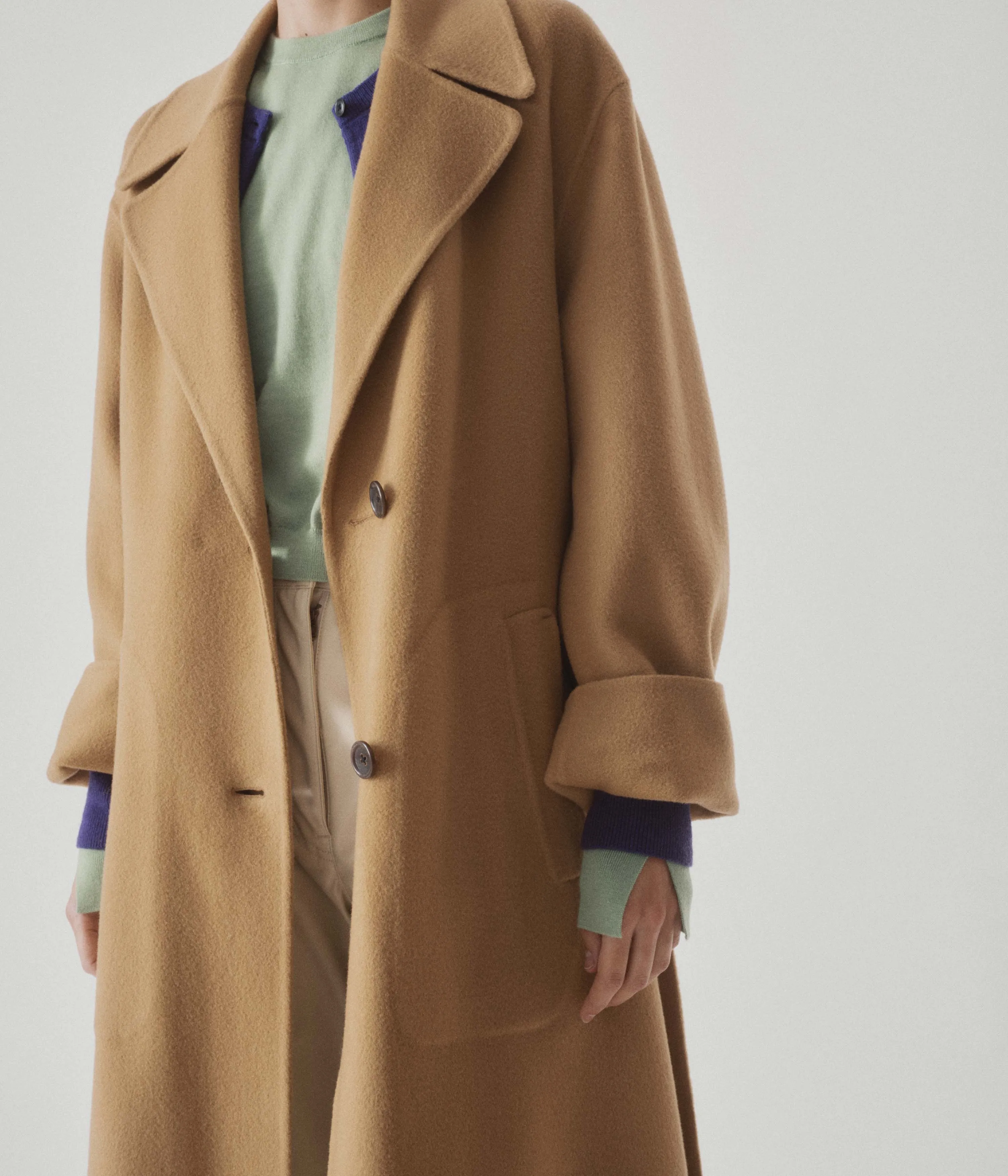 Soft Trenchcoat in Camel