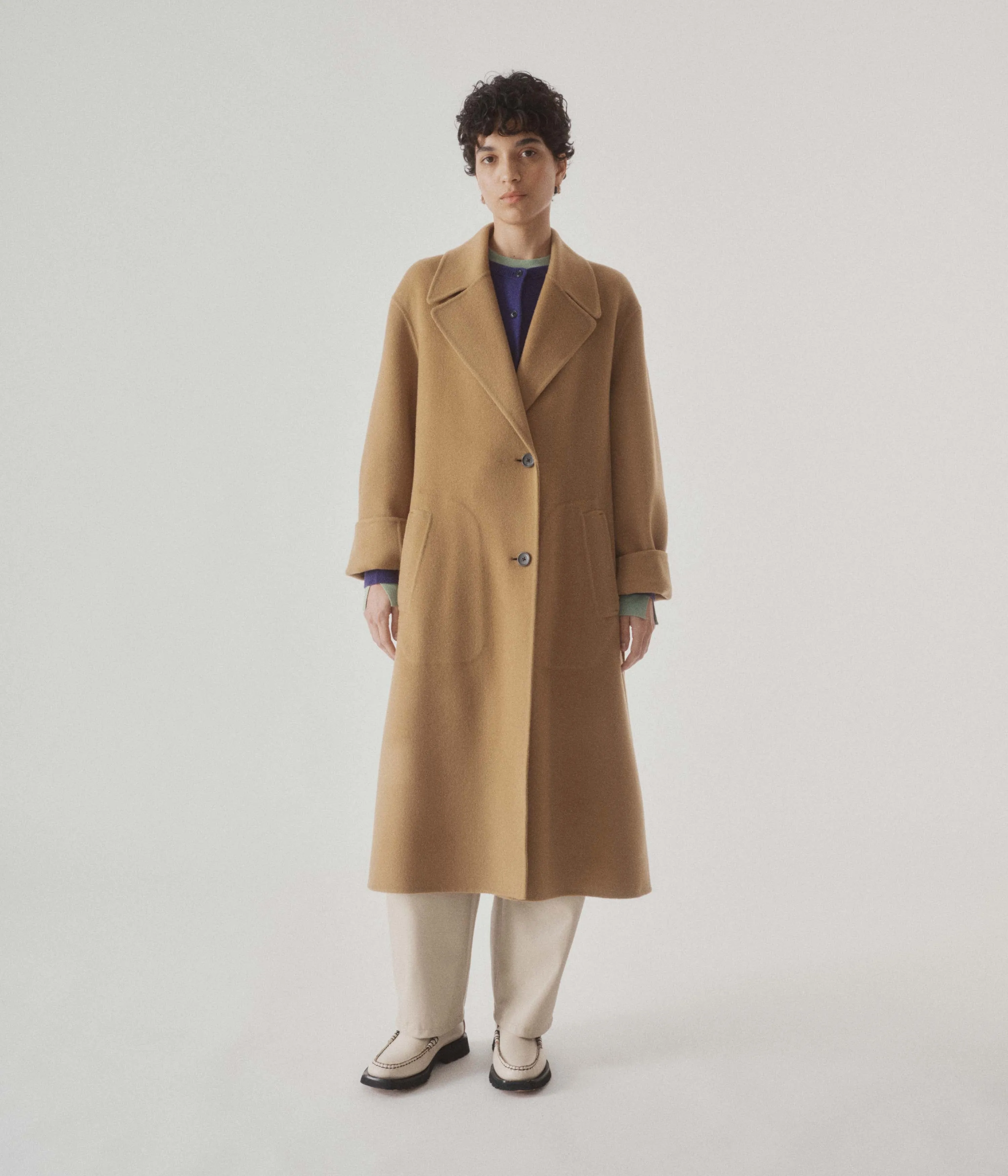 Soft Trenchcoat in Camel