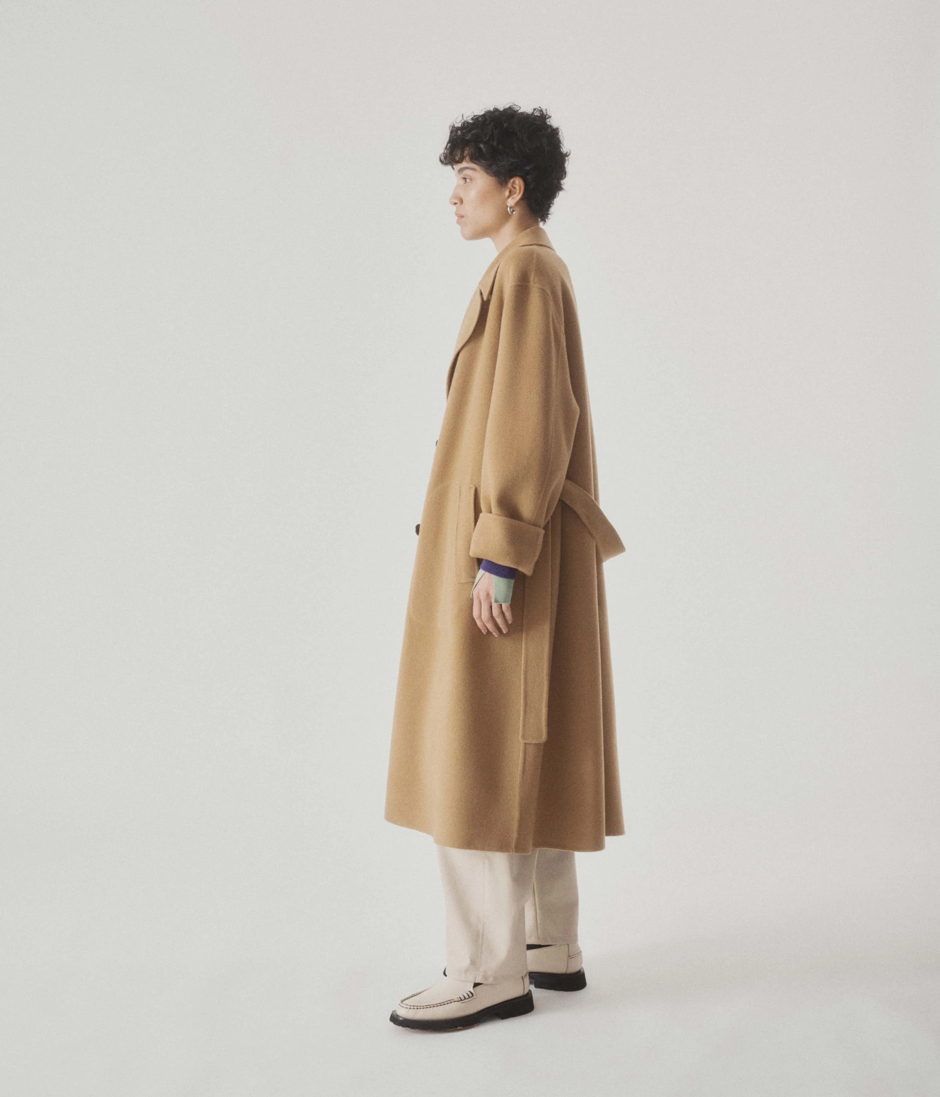 Soft Trenchcoat in Camel
