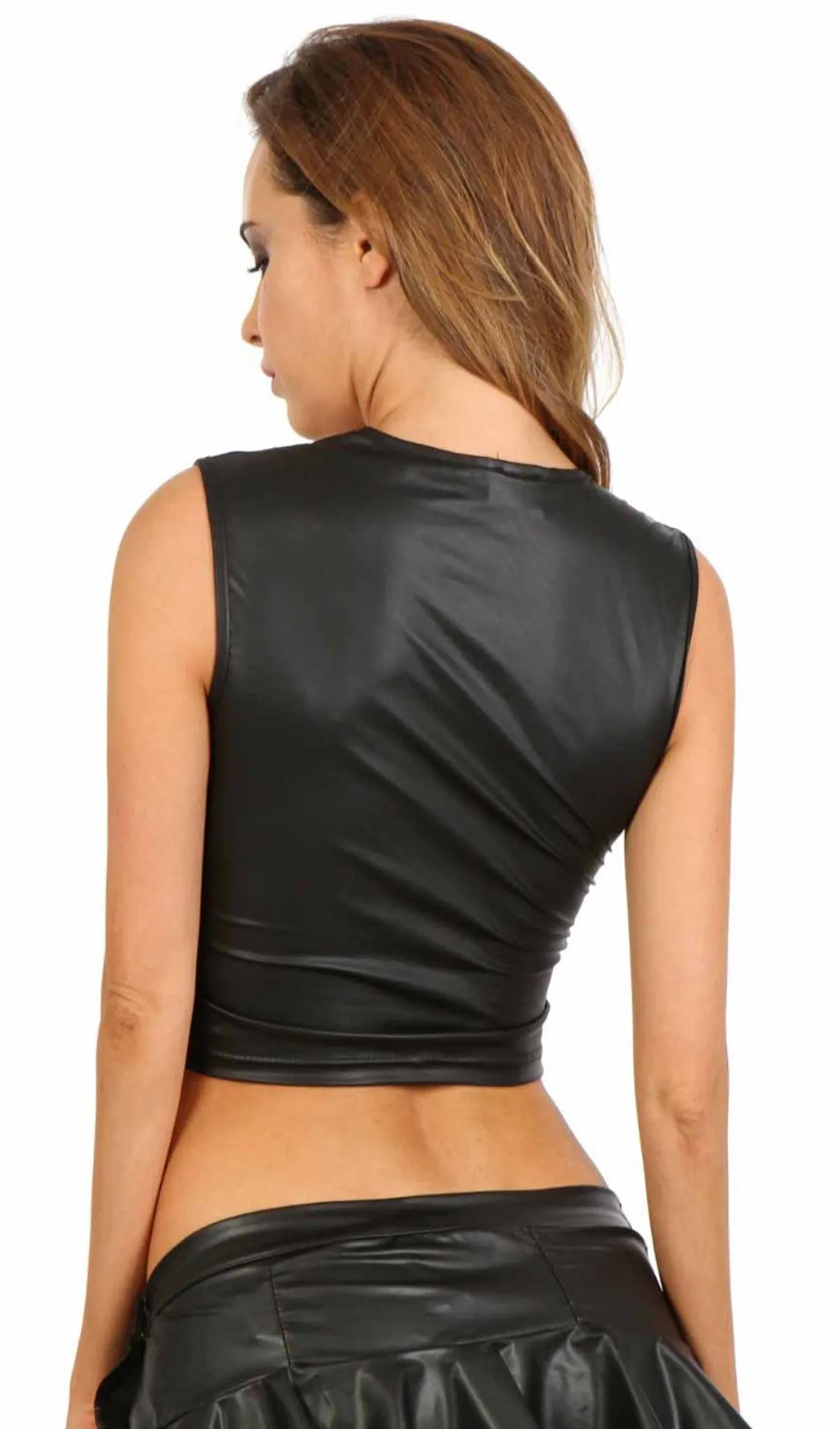 Soisbelle Paris - Wetlook Bustier - Zwart