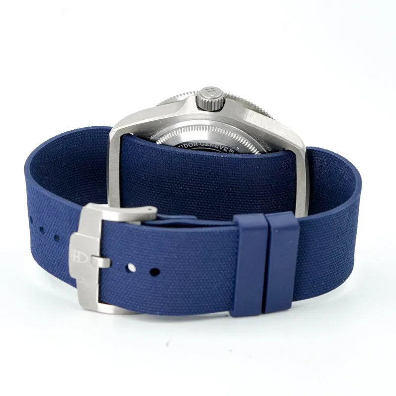 SOLD - 2/20/25 - Tudor Pelagos FXD M25707B Blue Dial Titanium Case 42mm B&P 2024