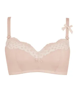 Soutien-gorge de grossesse et d'allaitement LOLLYPOP beige