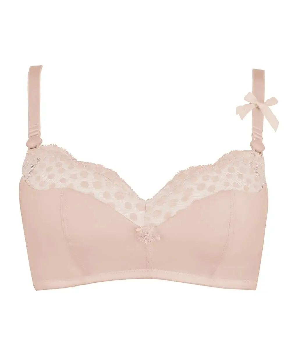 Soutien-gorge de grossesse et d'allaitement LOLLYPOP beige