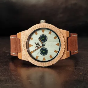 Spiderman - Maple Wooden Watch