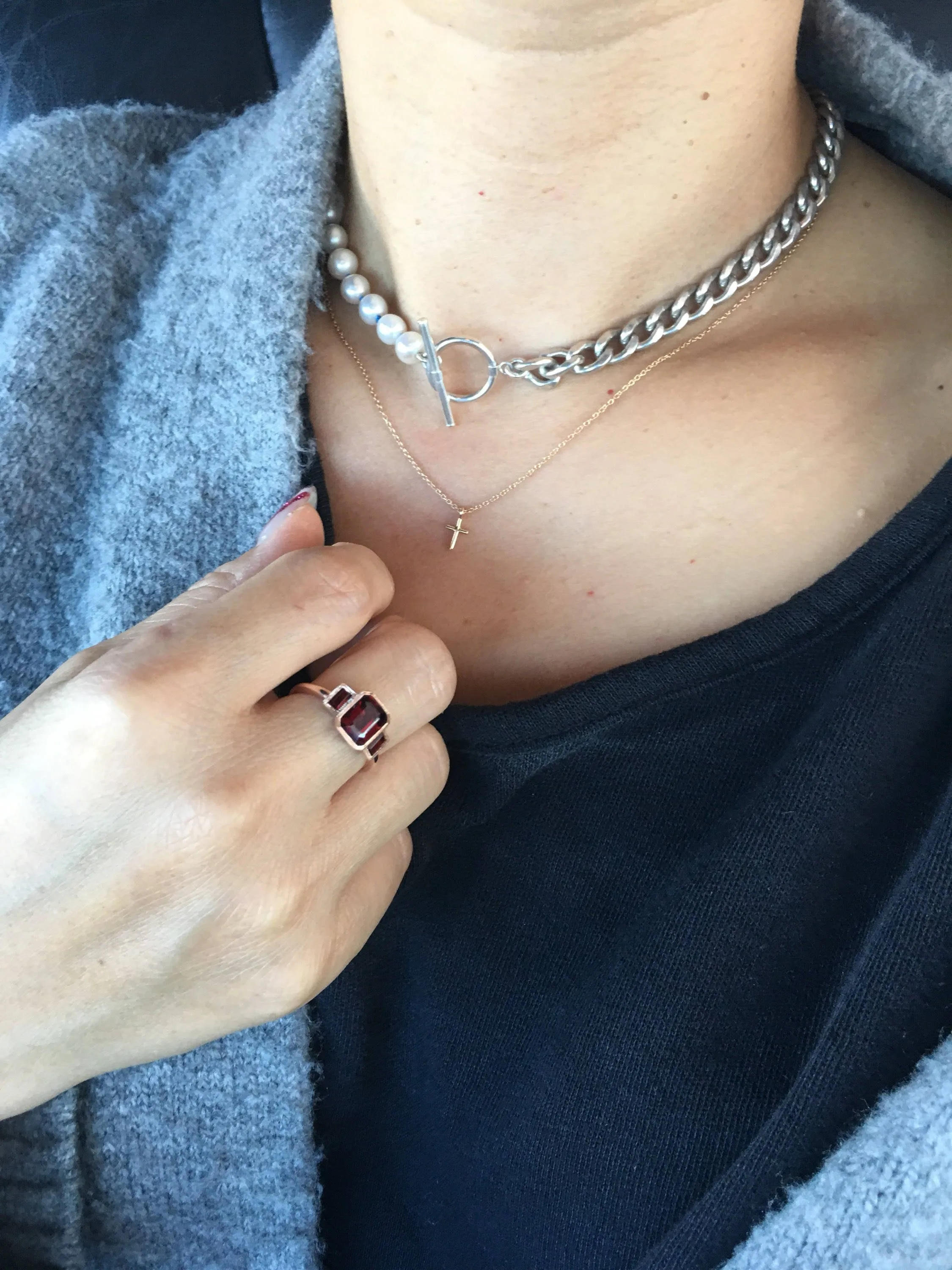 Split Personality Curb Choker