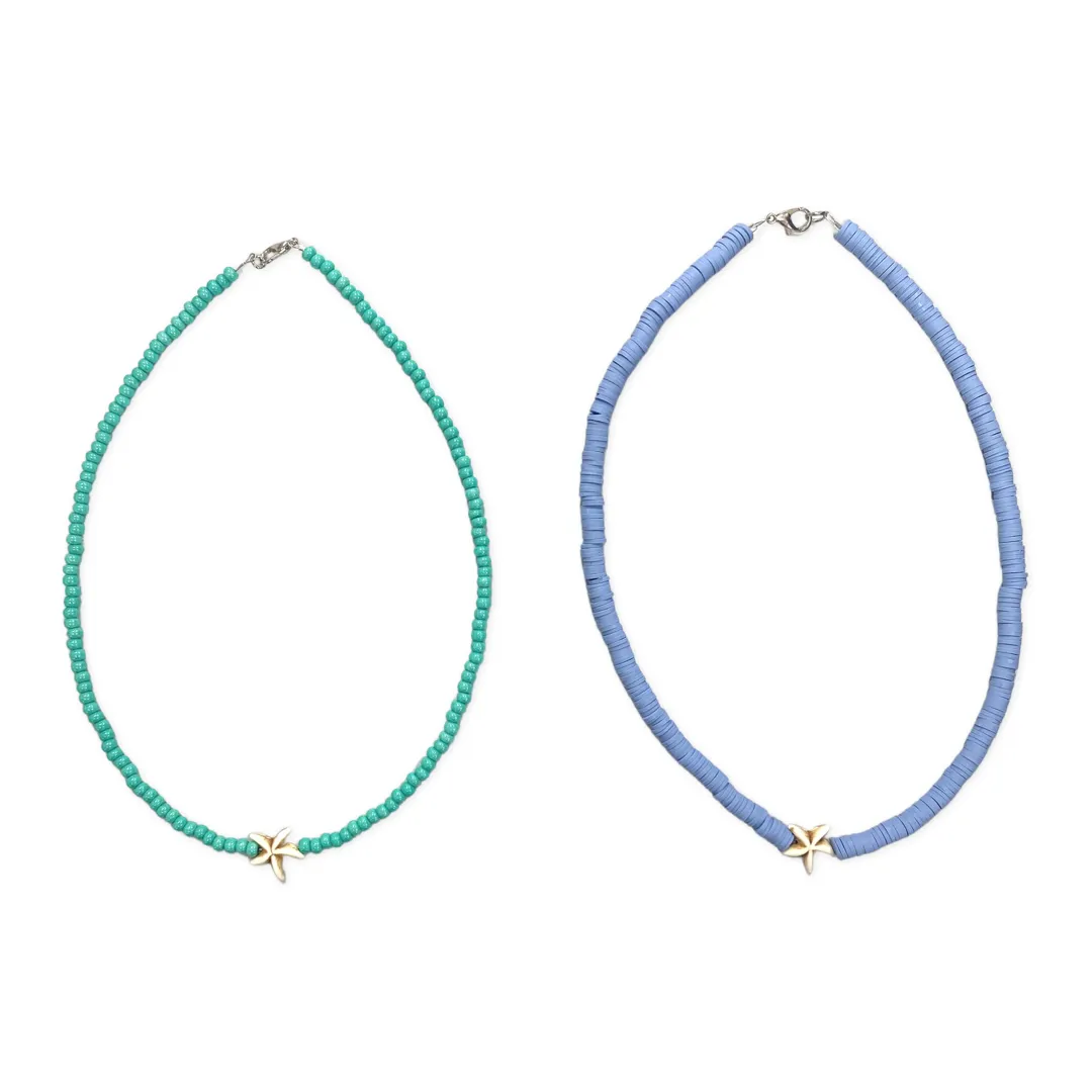 Starfish Beaded Necklace