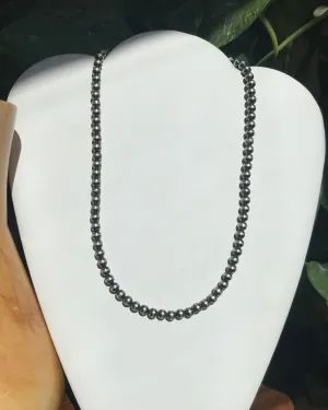 Sterling Silver Beaded Necklace
