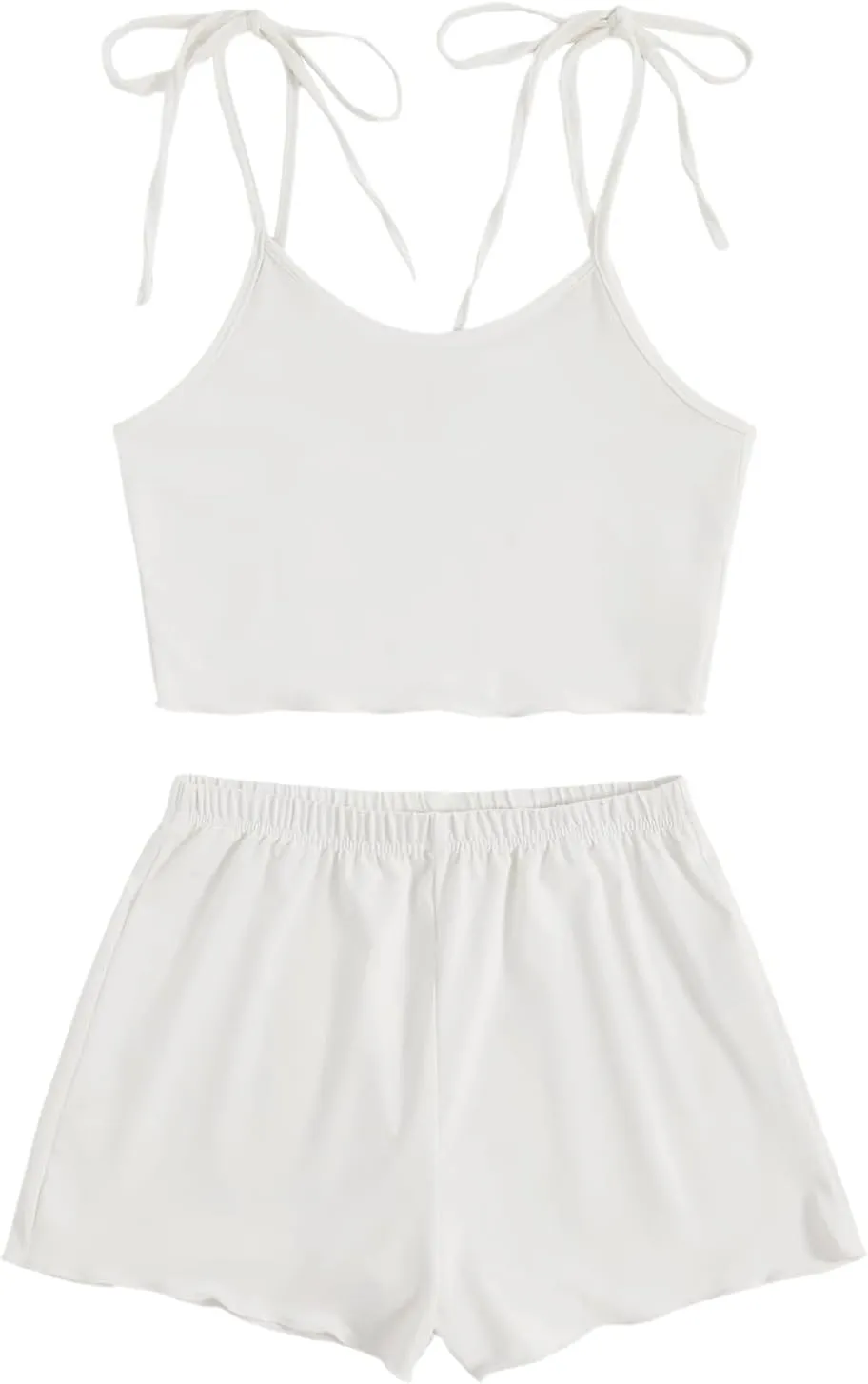 Strawberry Pajamas Set White