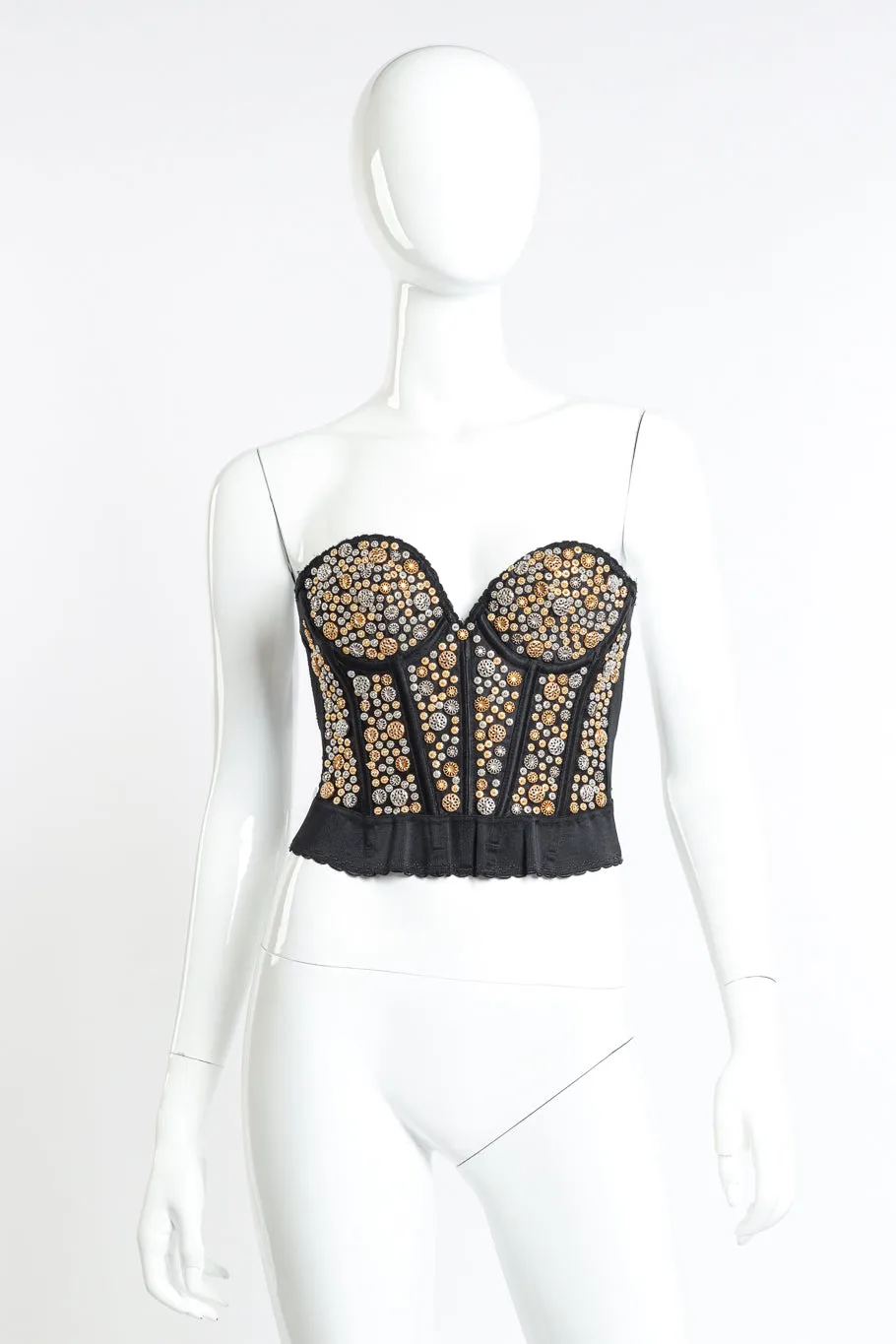 Studded Bustier Top