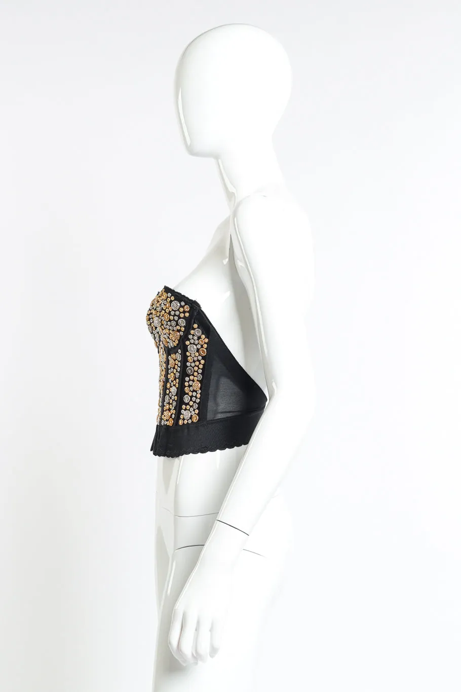 Studded Bustier Top