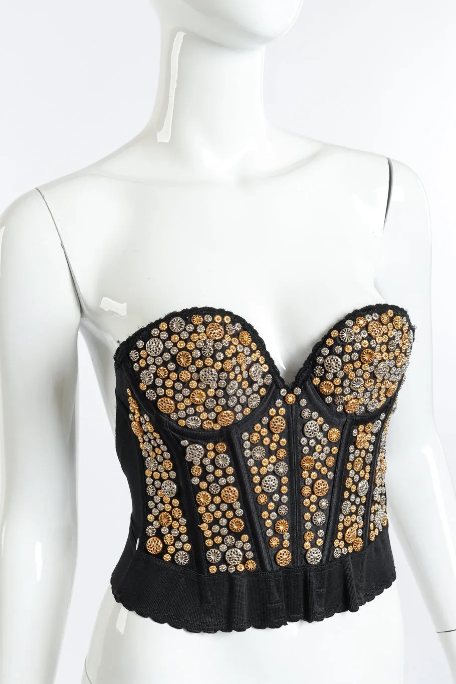 Studded Bustier Top