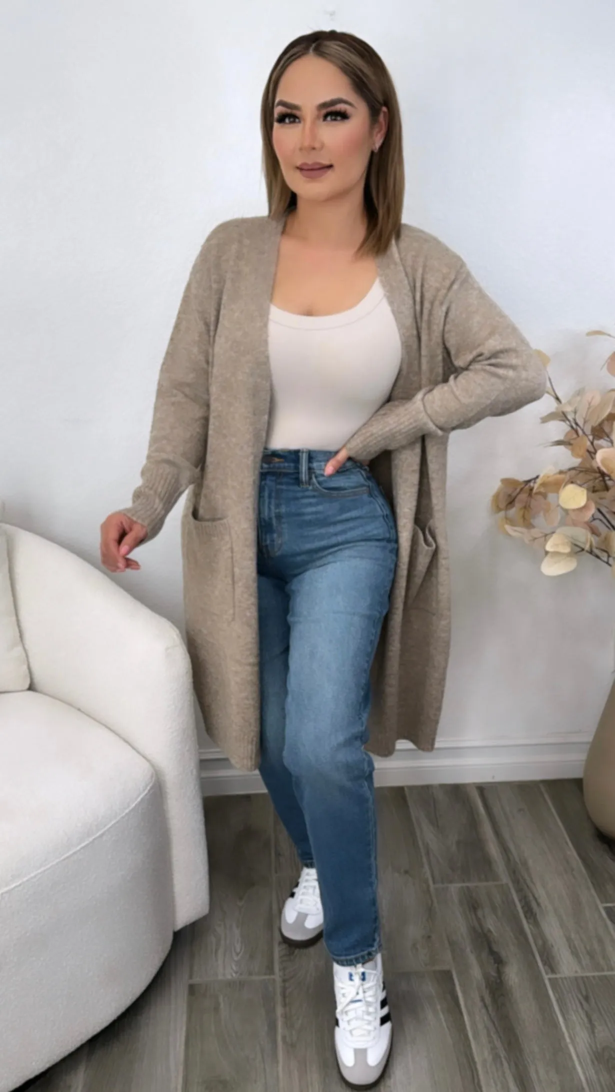 TATUM CAMEL CARDIGAN