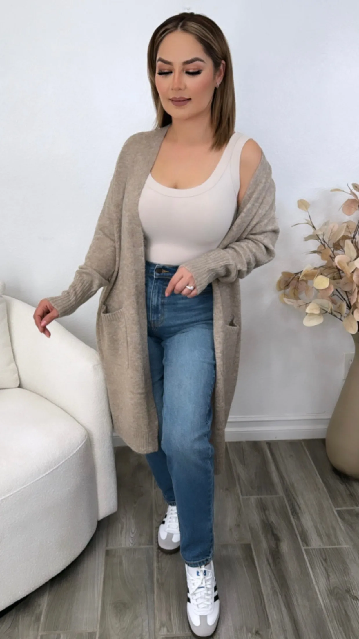 TATUM CAMEL CARDIGAN