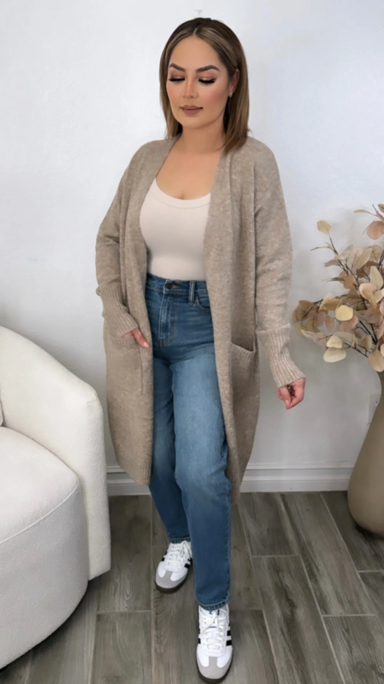 TATUM CAMEL CARDIGAN