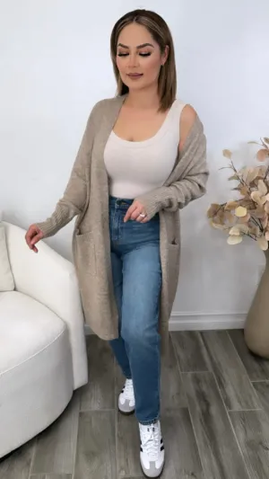 TATUM CAMEL CARDIGAN