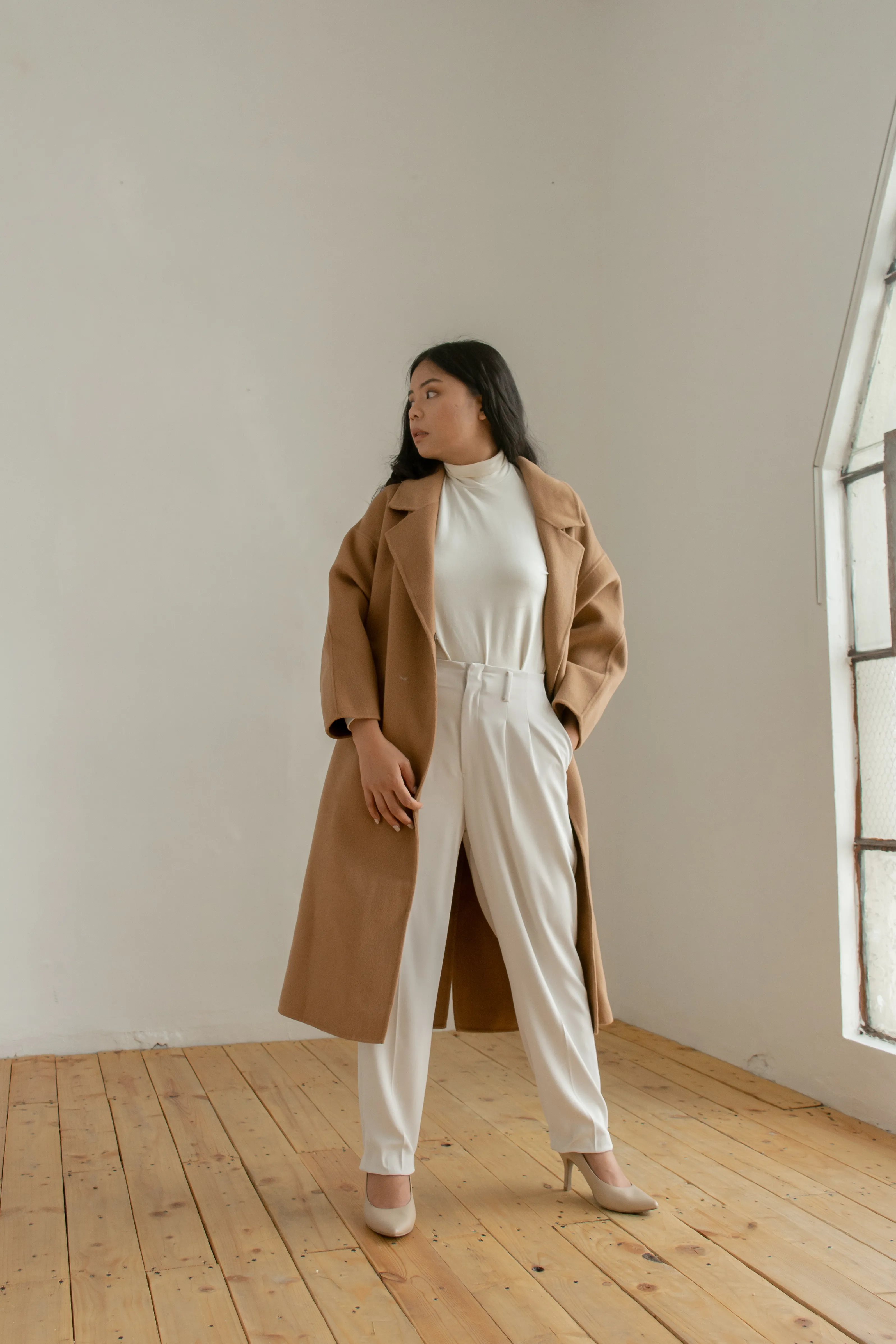 The Cape Coat - Camel