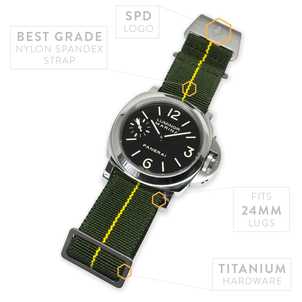 Ti-MNPara Strap 24mm - OG OD