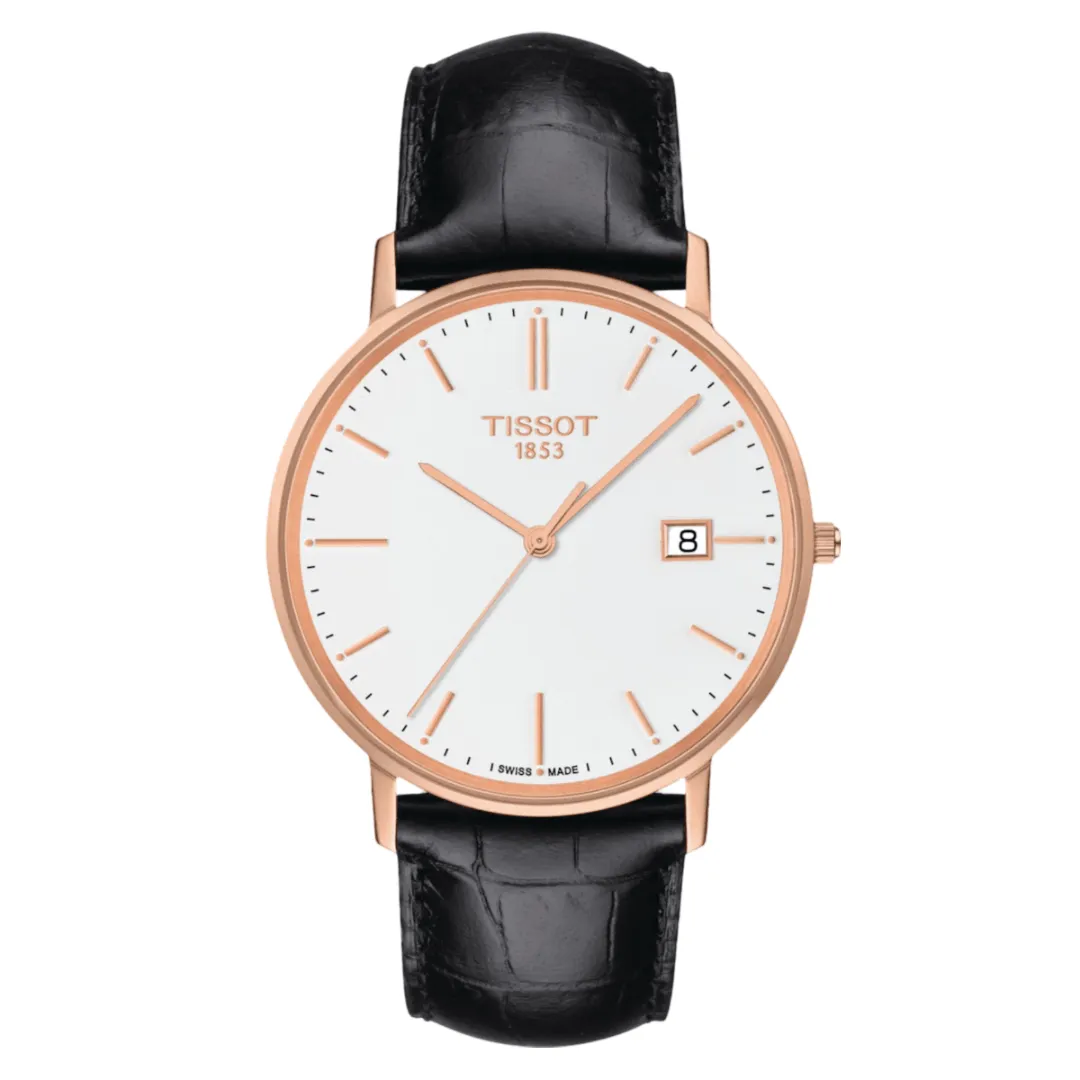 Tissot Goldrun 18K Gold Quartz Men's Watch T9224107601100