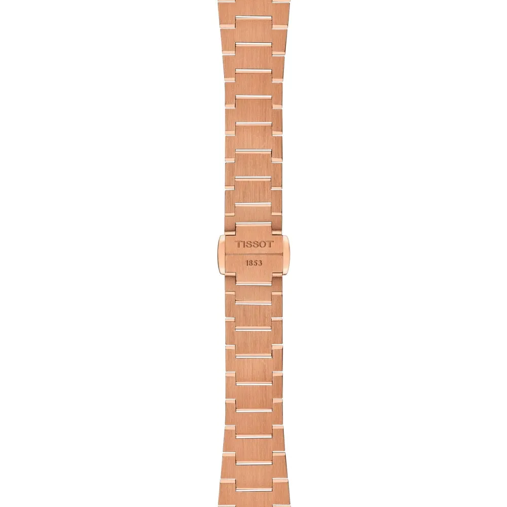 Tissot PRX (25mm) Ladies Rose Tone Diamond Dial Watch