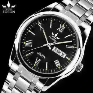 Top-grade men's quartz watches, waterproof, luminous, business belts.