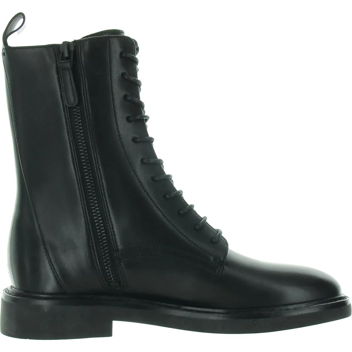 Tory Burch Womens Zipper Combat & Lace-Up Boots