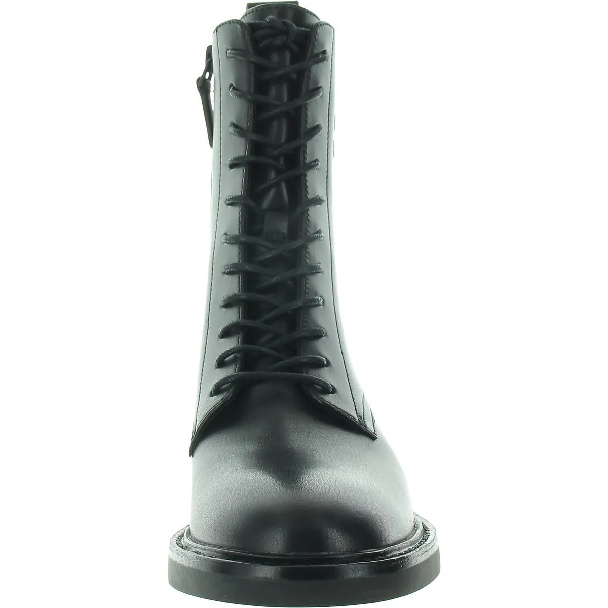 Tory Burch Womens Zipper Combat & Lace-Up Boots