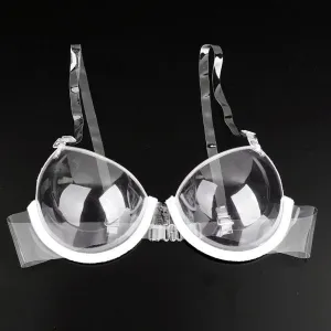Transparent Push Up bra