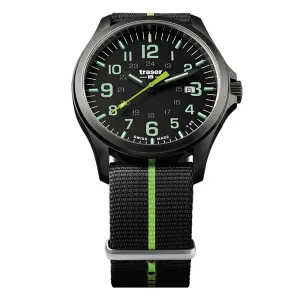 Traser P67 Officer Pro GunMetal Black / Lime Nato
