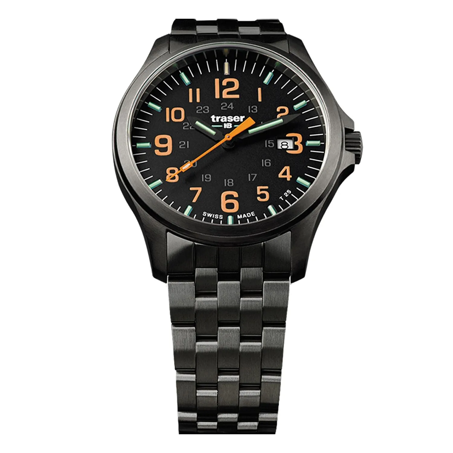 Traser P67 Officer Pro GunMetal Black / Orange