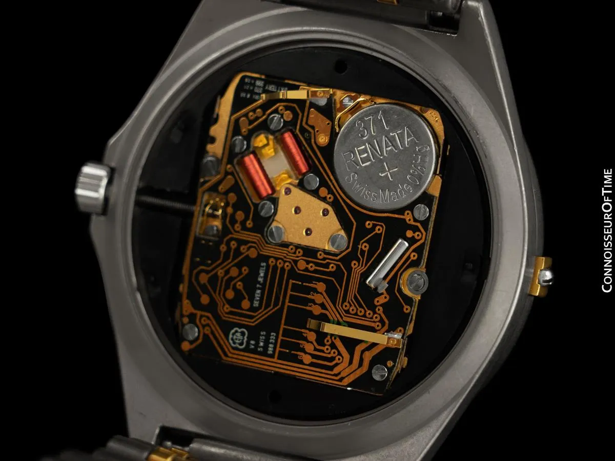 TV Prop Used "For All Mankind"-  Breitling Navitimer Aerospace Titanium & 18K Gold Ref. F56059